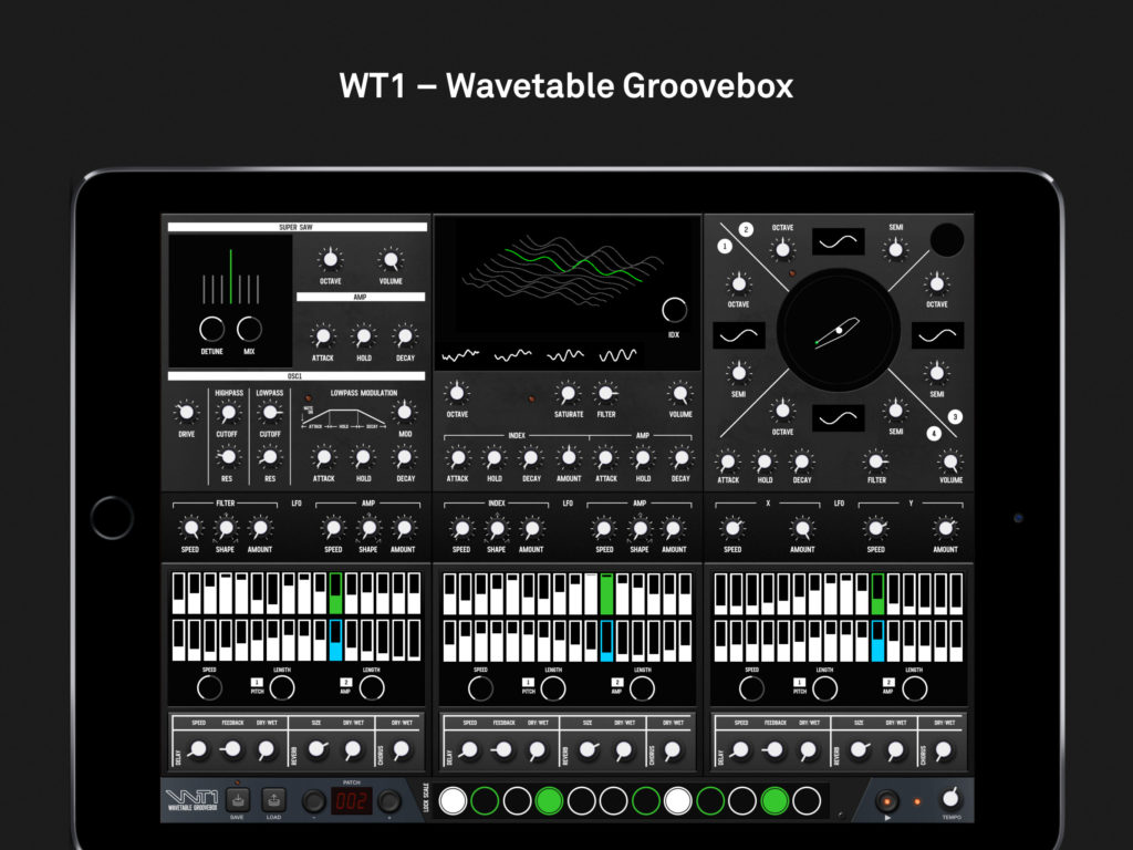 WT1 Wavetable Groovebox