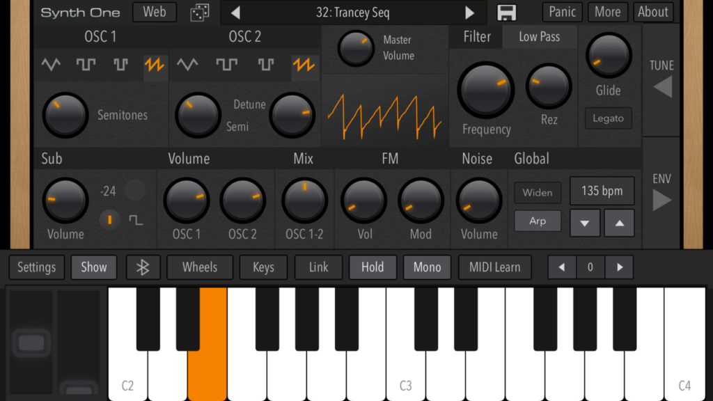 AudioKit Synth One iPhone