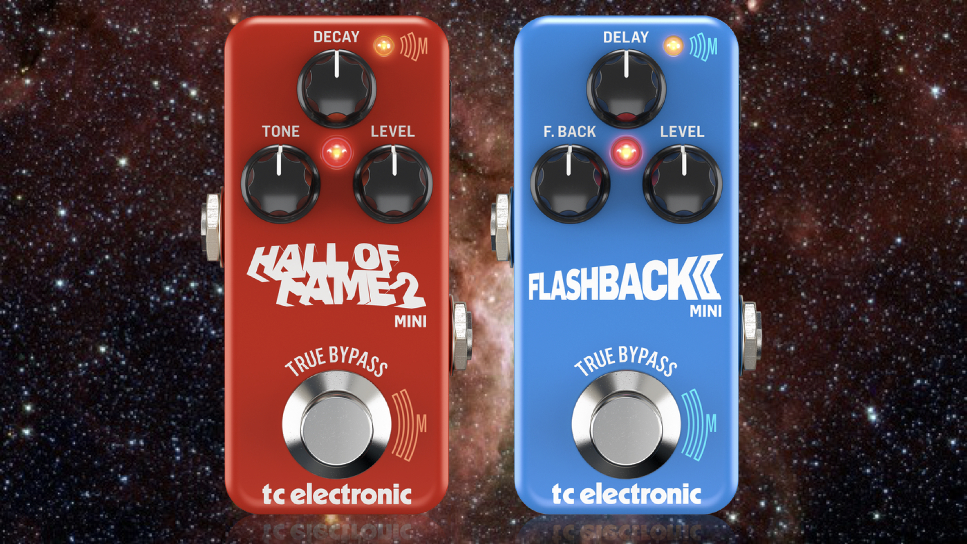 TC Electronic Hall of Fame 2 Mini Reverb Guitar Effects Pedal HOF2 TonePrint 