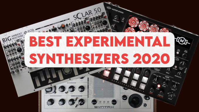 best experimental synthesizers 2020