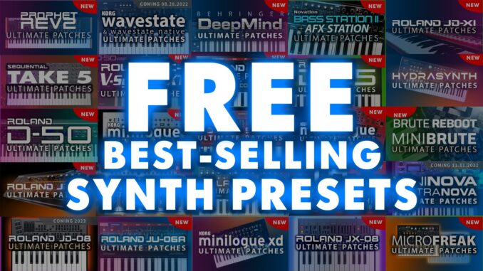 Ultimate Patches free synth presets